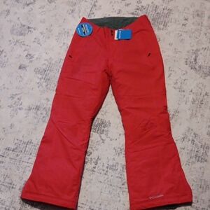 Columbia Womens Vibrant Redish Snow Pants NWT!!!